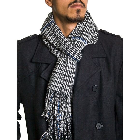 Alpine Swiss Mens Scarf Softer Than Cashmere Scarves Plaids Womens Winter Shawl - Picture 4 of 6